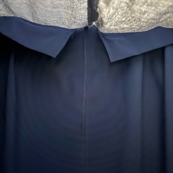 Blue A-Line Skirt for Work - Picture 7 of 11